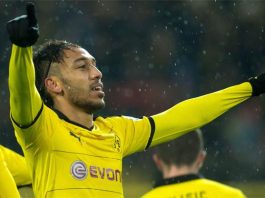 Dortmund’u Aubameyang taşıdı