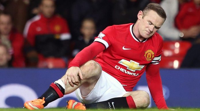 Rooney 6 hafta yok