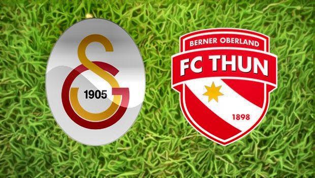 Thun - Galatasaray maçı hangi kanalda?