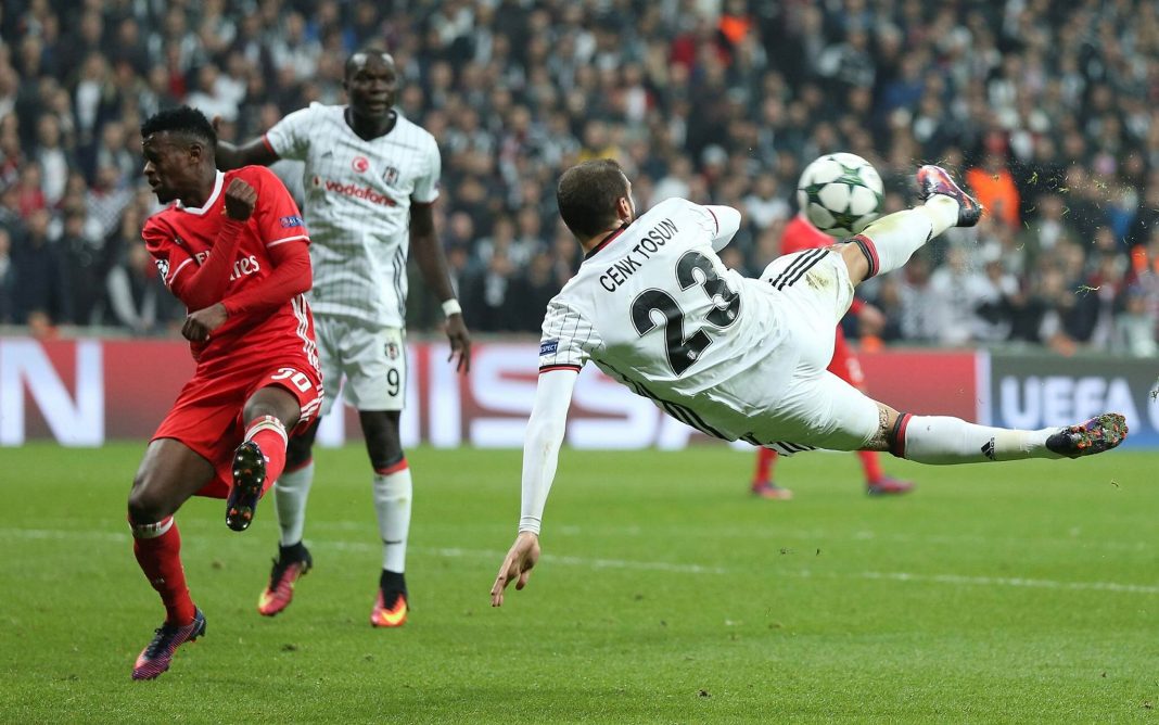 En güzel gol Cenk Tosun’dan geldi