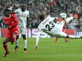 En güzel gol Cenk Tosun’dan geldi