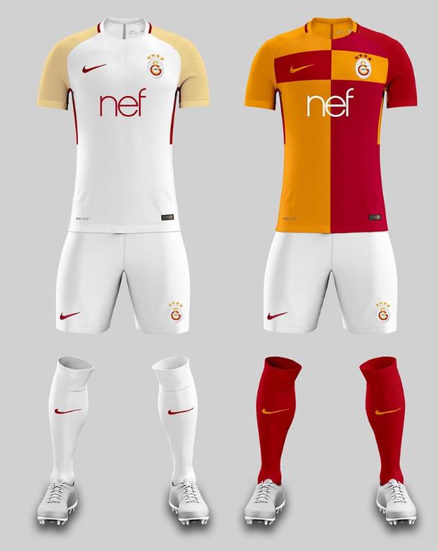 Galatasaray 2017 - 2018 parçalı forma