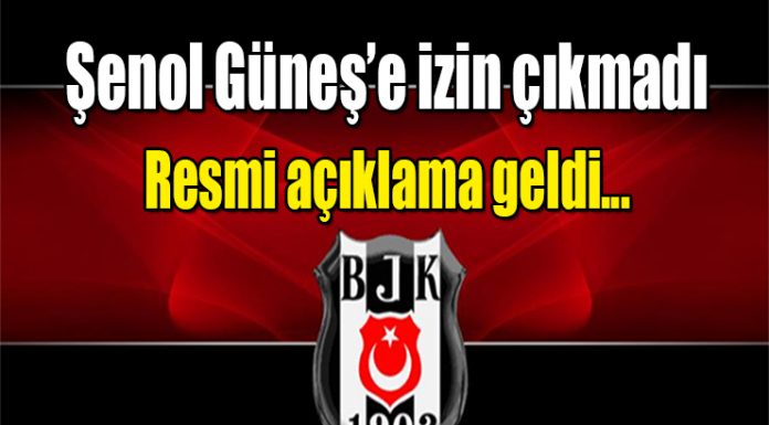 Beşiktaş resmi açıklama