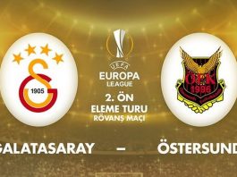 Galatasaray Östersunds ilk 11