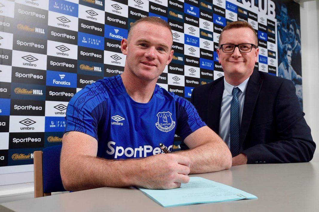 Wayne Rooney Everton