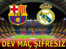 Barcelona Real Madrid şifresiz