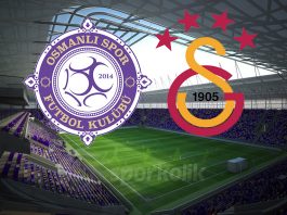 Osmanlıspor Galatasaray istatistikler