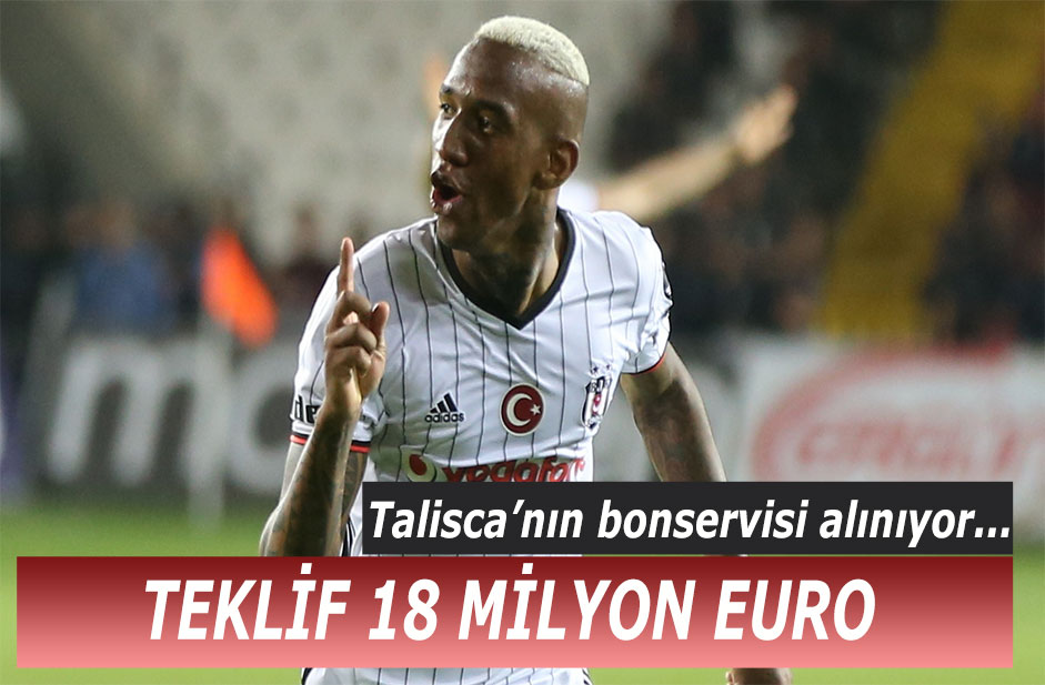 Talisca Benfica bonservis bedeli