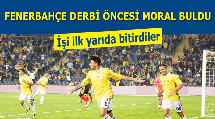Fenerbahçe Yeni Malatyaspor maçı