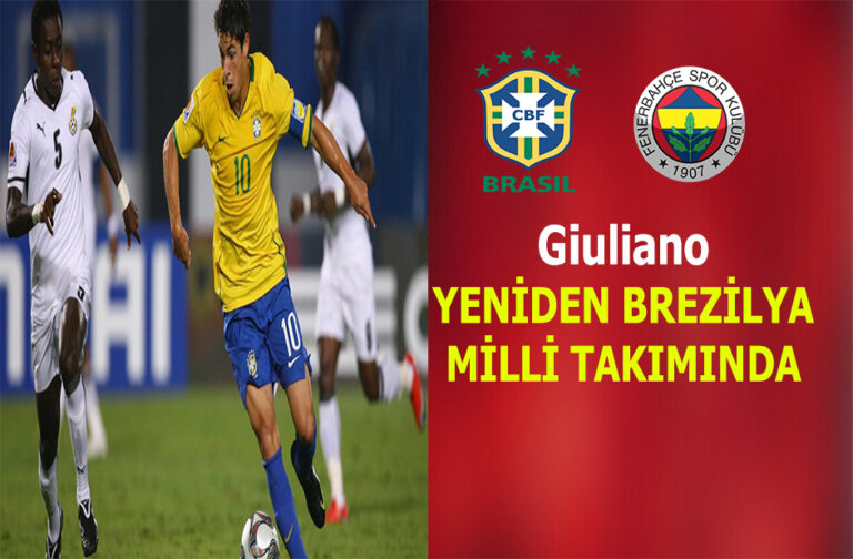 Fenerbahçeli Giuliano Brezilya milli takımına çağırıldı