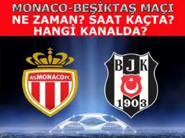 Monaco Beşiktaş maçı