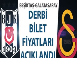 Beşiktaş Galatasaray derbisi bilet