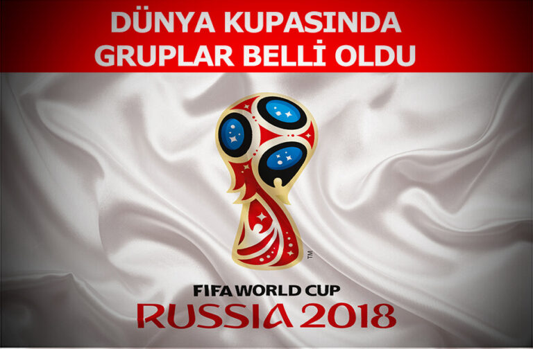 Rusya 2018 Dünya Kupası grupları belli oldu