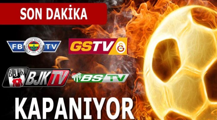 Kulüp kanalları kapanıyor