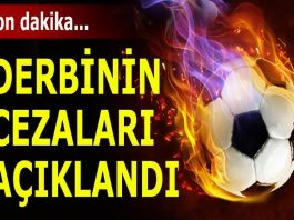 Galatasaray Fenerbahçe cezalar