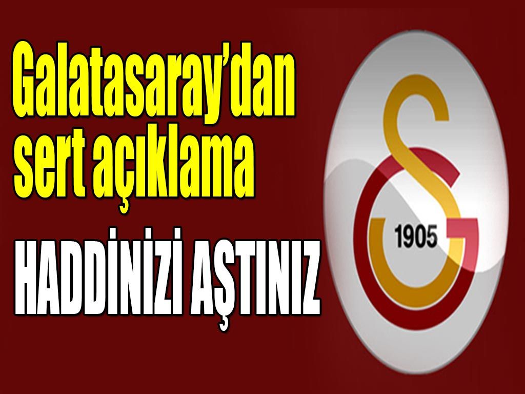 Galatasaray Kulüpler birliği açıklaması