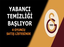 Galatasaray yabancı temizliği