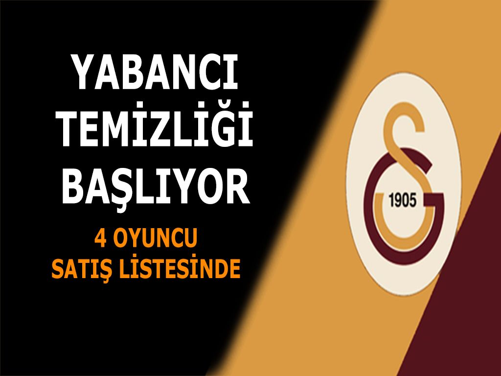 Galatasaray yabancı temizliği