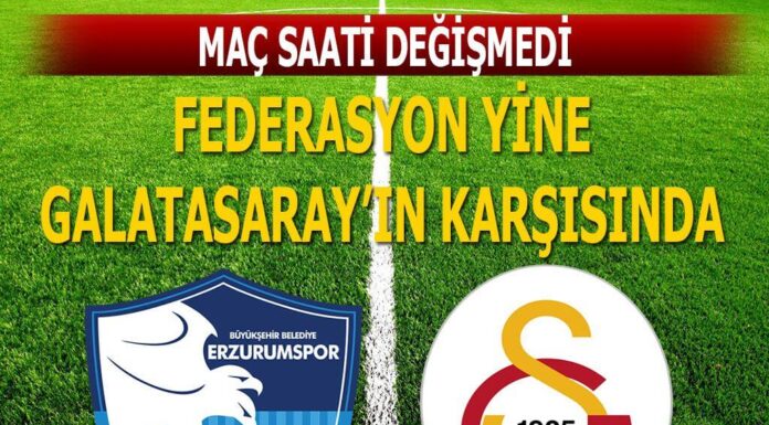 Erzurum Galatasaray maçı