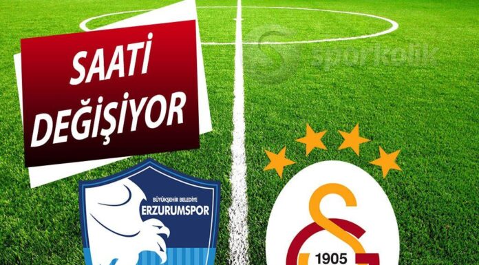 Erzurumspor Galatasaray maçı