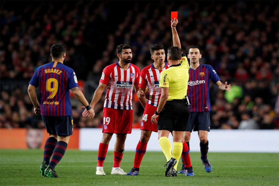 Diego Costa kırmızı kart