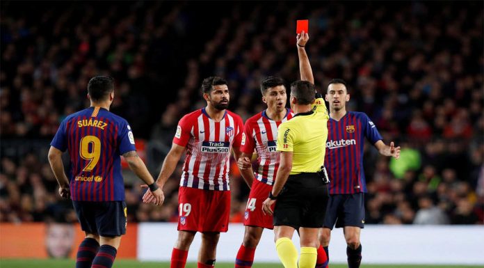 Diego Costa kırmızı kart