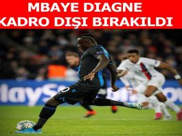 Mbaye Diagne kadro dışı