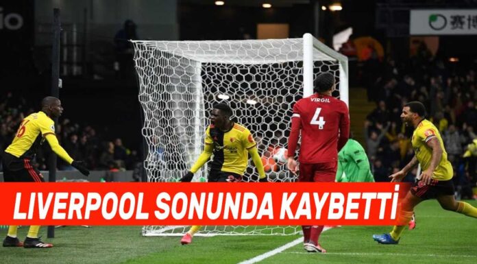 Liverpool sonunda kaybetti