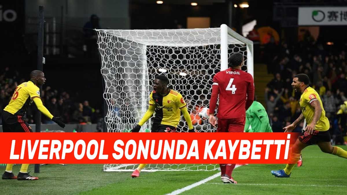 Liverpool sonunda kaybetti