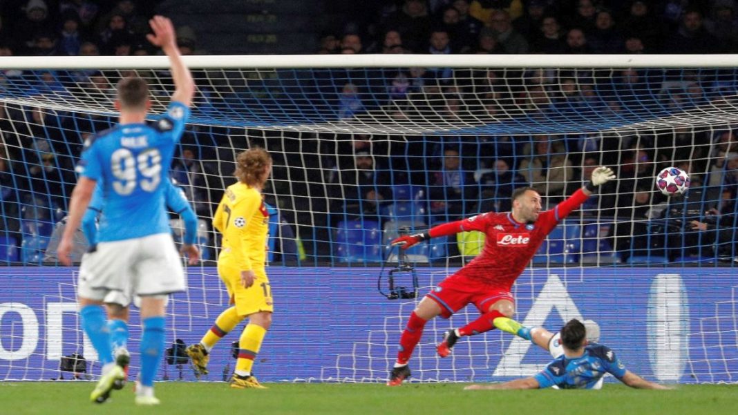 Napoli Barcelona son 16 maçı