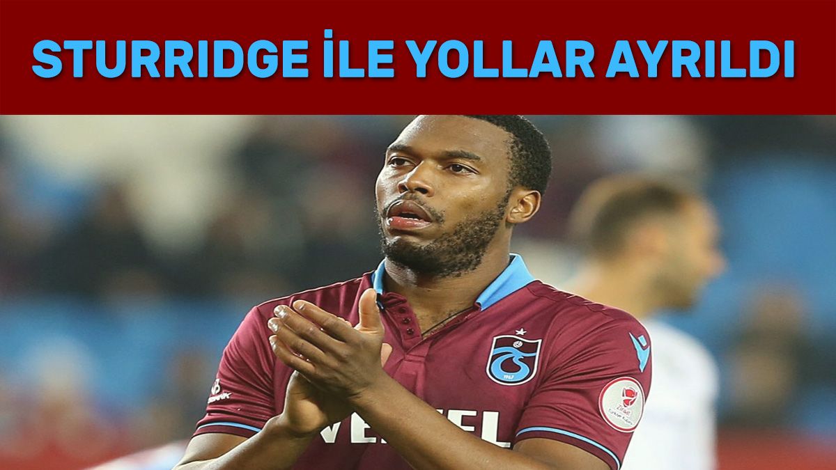 Daniel Sturridge ile yollar ayrıldı