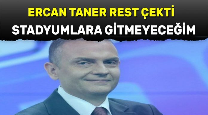 Ercan Taner rest çekti