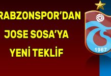 Trabzonspor’dan Jose Sosa’ya yeni teklif