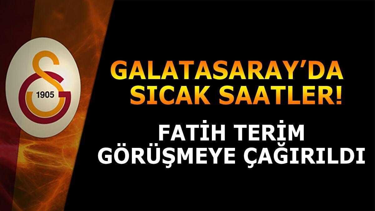 Fatih Terim Burak Elmas görüşmesi