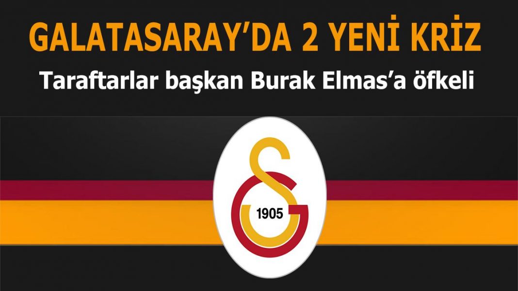 Teknik direktör Fatih Terim'in ayrılığı sonrası Galatasaray'da bugün 2 yeni kriz patlak verdi.