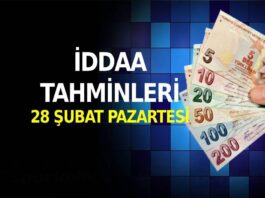 28 Şubat Pazartesi iddaa tahminleri