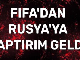 Fifa Rusya yaptırımları