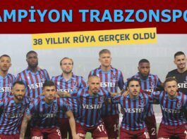 2021-2022 sezonu şampiyonu Trabzonspor