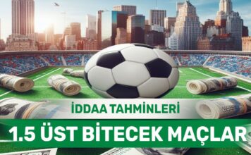 24.03.2024 Pazar 1.5 Üst banko iddaa kuponu