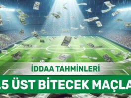 24.03.2024 Pazar 1.5 Üst banko iddaa kuponu