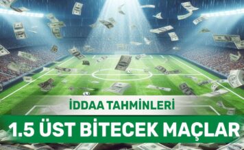 24.03.2024 Pazar 1.5 Üst banko iddaa kuponu