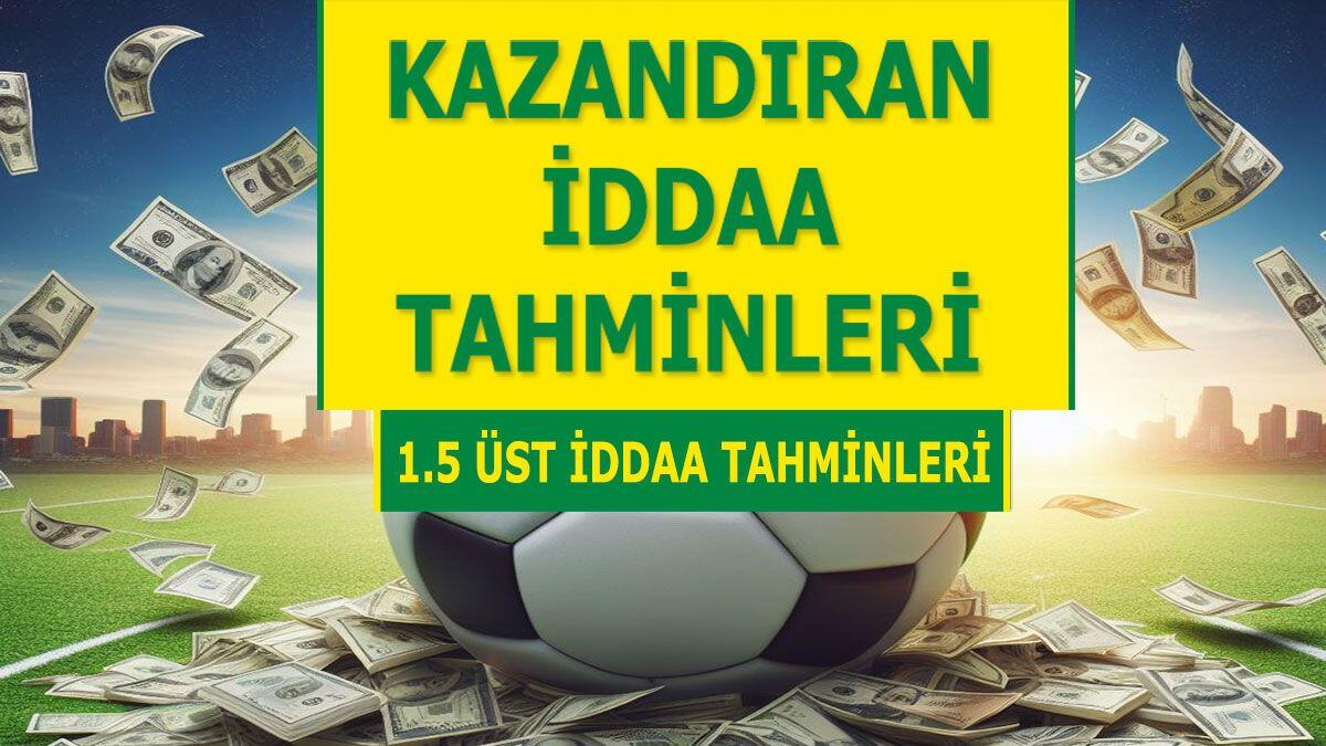 26.03.2024 Salı 1.5 Üst banko iddaa kuponu