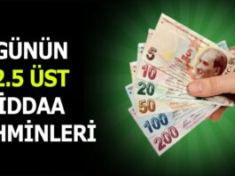 24.03.2024 Pazar 2.5 Üst banko iddaa kuponu