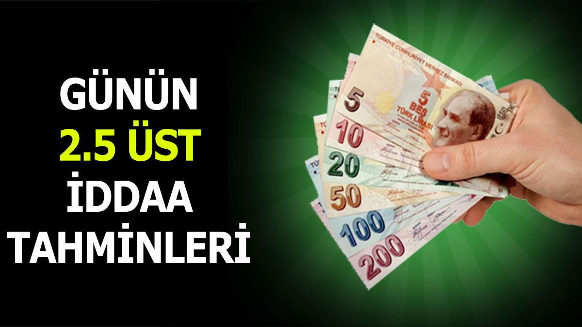 24.03.2024 Pazar 2.5 Üst banko iddaa kuponu