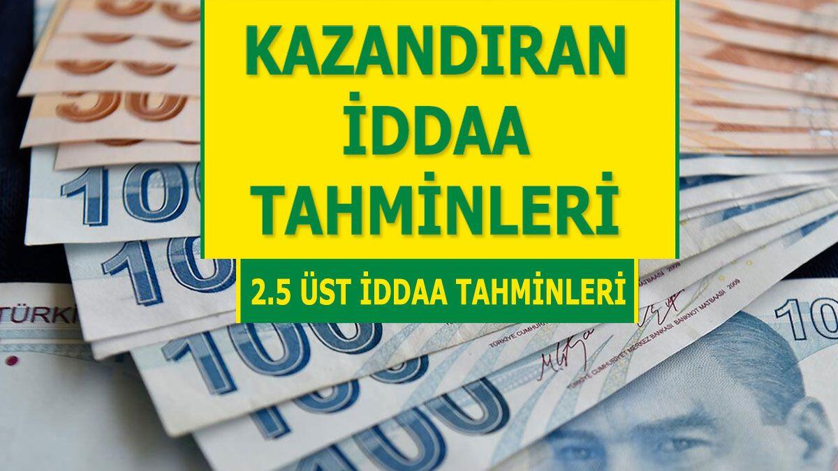 26.03.2024 Salı 2.5 Üst banko iddaa kuponu