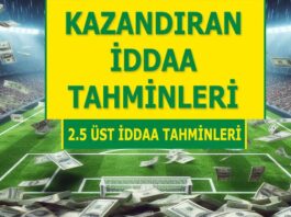 27.03.2024 Çarşamba 2.5 Üst banko iddaa kuponu