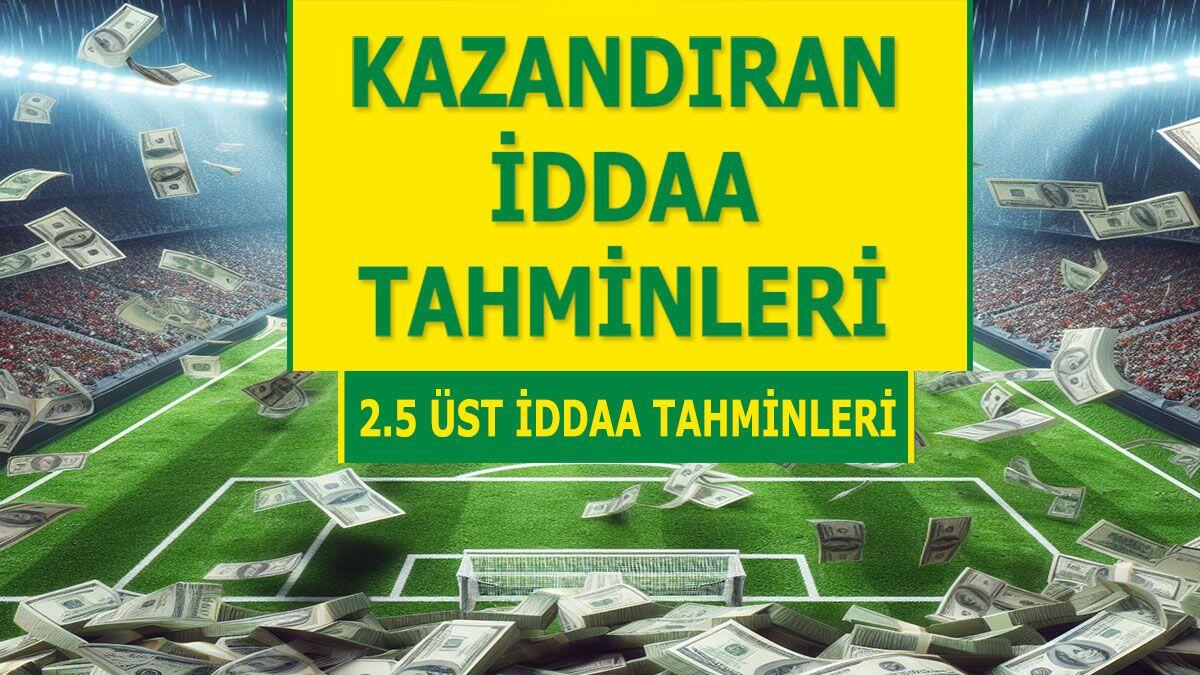 27.03.2024 Çarşamba 2.5 Üst banko iddaa kuponu