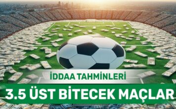 25.03.2024 Pazartesi 3.5 Üst banko iddaa kuponu