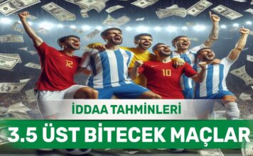 24.03.2024 Pazar 3.5 Üst banko iddaa kuponu