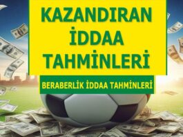 25.03.2024 Pazartesi MS X banko iddaa kuponu